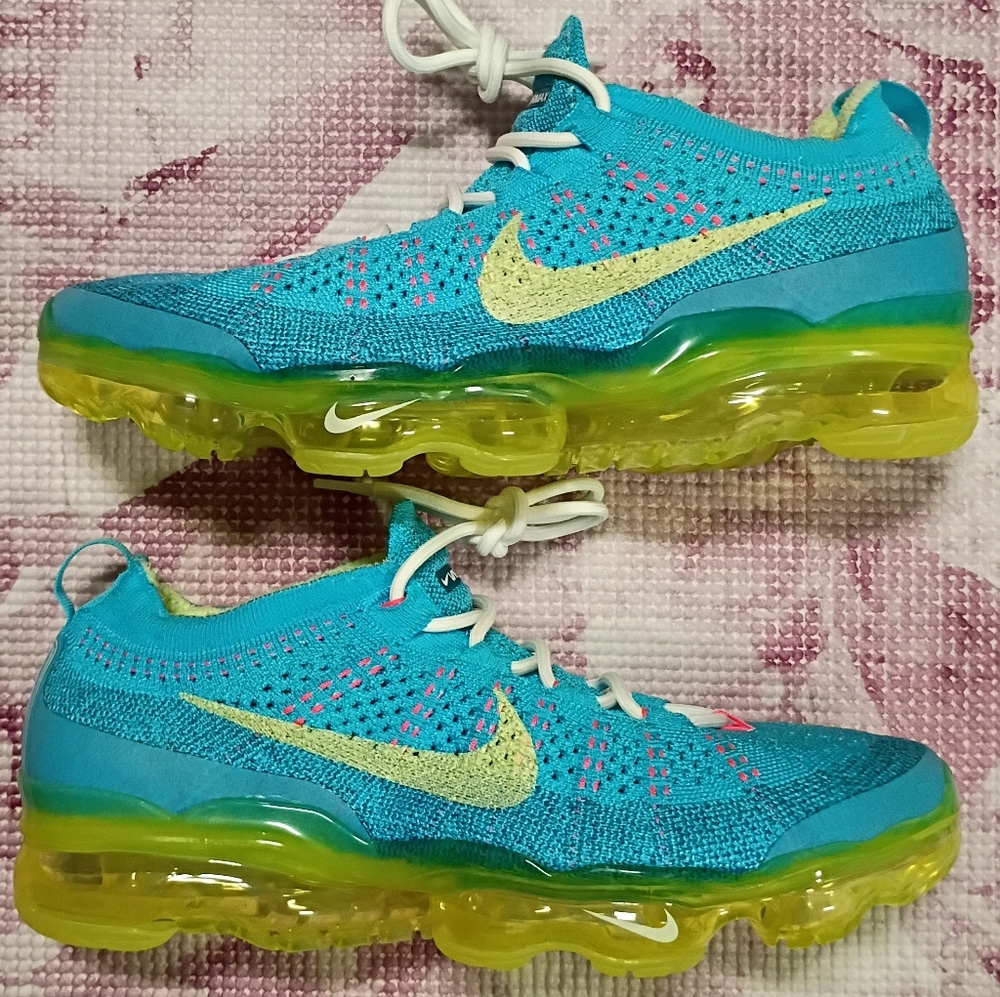 Nike Vapormax Flyknit Baltic Blue Shoes Men's Size 9.5